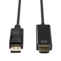 123ink DisplayPort to HDMI cable, 2m 11.99.5786C 51957C CCGP37104BK20C K5561HQSW.2C 302274
