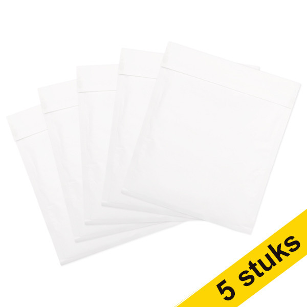123ink E15  white bubble self-adhesive envelope, 240mm x 275mm (5-pack) 306615-5C 300710 - 1
