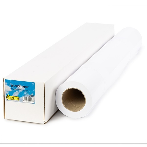 123ink Glossy paper roll 914mm x 30m (260gsm) 6062B003C 155055 - 1