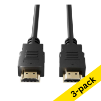 123ink HDMI cable 2.1, 1m (3-pack)  302483