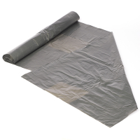 123ink HDPE grey bin bags, 60 litres (20-pack) 2002230 SDR00318