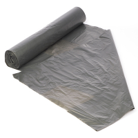 123ink HDPE grey bin bags, 60 litres (25-pack)  SDR00320