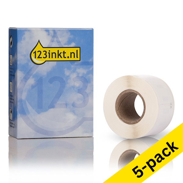 123ink LW650XL PRO 1976200 sustainable address labels | 5-pack 650804 - 1