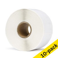 123ink LW650XL PRO S0722560 / 11356 removable white name badge labels | 10-pack 650825