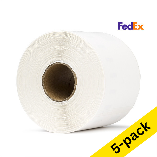 123ink LW650XL PRO S0904980 extra large FedEx shipping labels (5-pack) 653266 - 1