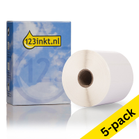 123ink LW650 1933088 sustainable shipping labels | 5-pack 650756