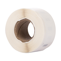 123ink LW650 2177563 durable narrow address labels | 12-pack 089211