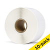 123ink LW650 S0722560 / 11356 removable white name badge labels 650762 - 1