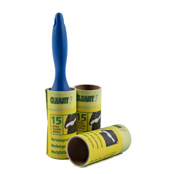 123ink Lint roller with 3 rolls (15 sheets)  SDR05169 - 1