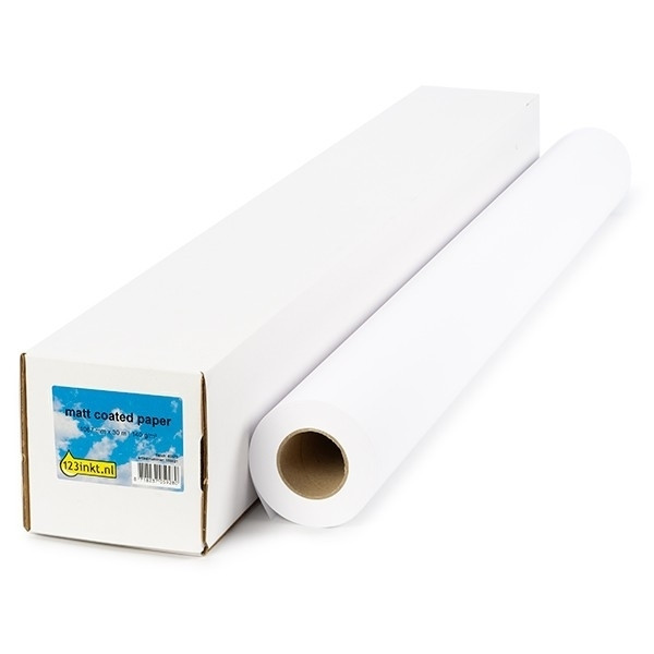 123ink Matt paper roll, 1067mm x 30m (140 g/m²) 155077 - 1