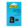123ink Micro SDHC class 10 memory card including SD adapter - 32GB FM32MP45B/00C FM32MP45B/10C MR959 300695