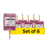 123ink Pink Lotion Bag-in-Box soap refill (6-pack)