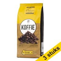 123ink Platinum dark roast coffee beans, 1kg (3-pack)