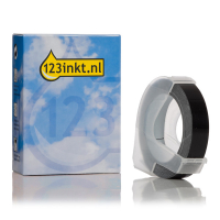 123ink S0898130 / 520109 white on black embossing tape S0898130C 089261