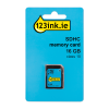 123ink SDHC class 10 memory card - 16GB