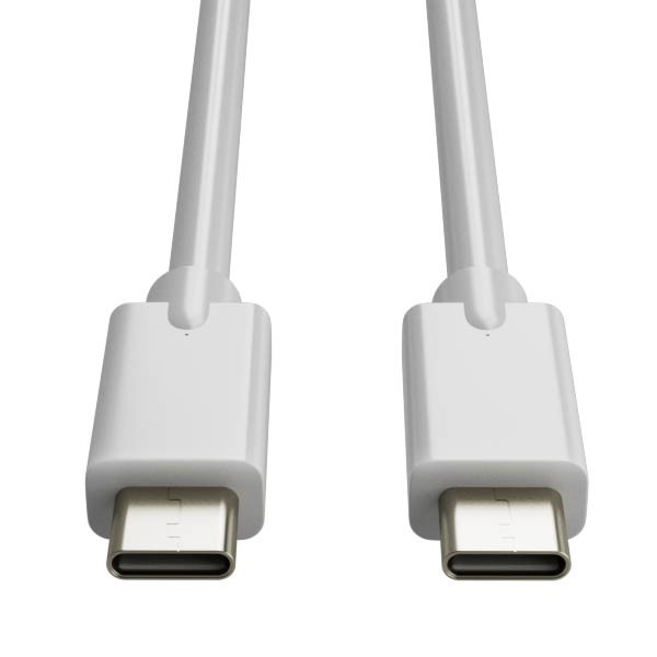 123ink USB-C to USB-C 3.2 white charging cable, 2m CCTB64020AL20C 302270 - 1