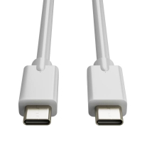 123ink USB-C to USB-C 3.2 white charging cable, 2m CCTB64020AL20C 302270