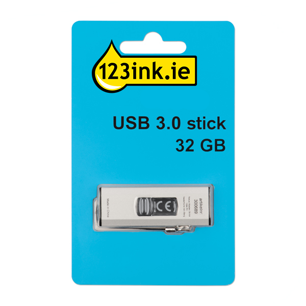 123ink USB 3.0 stick 32GB DT100G3/32GBC FM32FD75B/00C FM32FD75BC FM32FD90B/00C FM32FD90B/10C 300689 - 1
