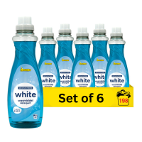 123ink White liquid detergent, 1 litre (33 washes) (6-pack)