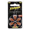 123ink Xtreme Power 312 / PR41 / Brown hearing aid battery | 6-pack ADR00355 - 1