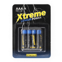 123ink Xtreme Power AAA FR03 batteries | 4-pack ADR00067