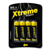 123ink Xtreme Power AA LR6 batteries (4-pack) 110-802589C LR6P4B/10C MN1500C ADR00006
