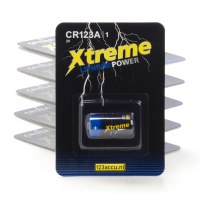 123ink Xtreme Power CR123A Lithium battery (10-pack) ADR00078