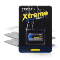 123ink Xtreme Power CR123A Lithium battery (5-pack)  ADR00079