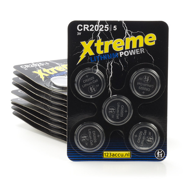 123ink Xtreme Power CR2025 Lithium button cell batteries (50-pack)  ADR00057 - 1