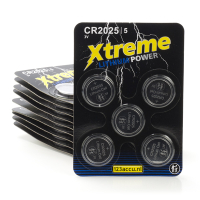 123ink Xtreme Power CR2025 Lithium button cell batteries (50-pack) ADR00057