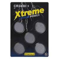 123ink Xtreme Power CR2430 Lithium button cell batteries (5-pack) CR2430 ADR00065