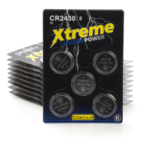 123ink Xtreme Power CR2430 Lithium button cell batteries (50-pack)  ADR00058
