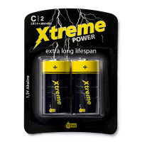 123ink Xtreme Power LR14 C battery (2-pack) 110-802626C LR14P2B/10C MN1400C ADR00043