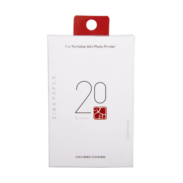 123ink ZINK self-adhesive photo paper, 5cm x 7.6cm (20 sheets) 3214C002C 302224 - 1