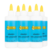123ink all-purpose glue bottle, 200ml (6-pack)
