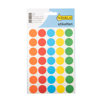 123ink assorted marking dots, Ø 19mm (105 labels) 3089C 301480