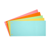 123ink assorted separating strips, 105mm x 240mm (1000-pack) 302403 - 1