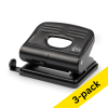123ink black 2-hole punch (20 sheets) (3-pack) 302933 - 1