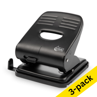 123ink black 2-hole punch (30 sheets) (3-pack) 302866