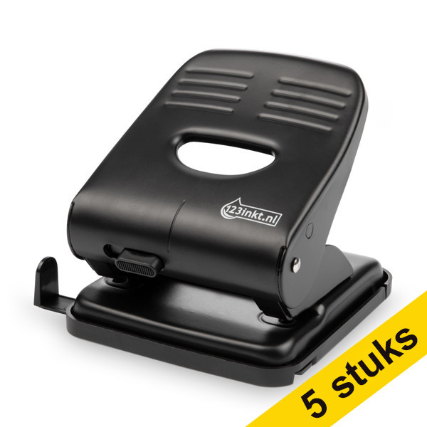 123ink black 2-hole punch (30 sheets) (5-pack)  301330 - 1