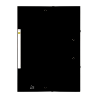 123ink black A4 cardboard elastomer folder 400116306C 55501EC 390530