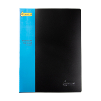 123ink black A4 display folder (10-pages)  301590