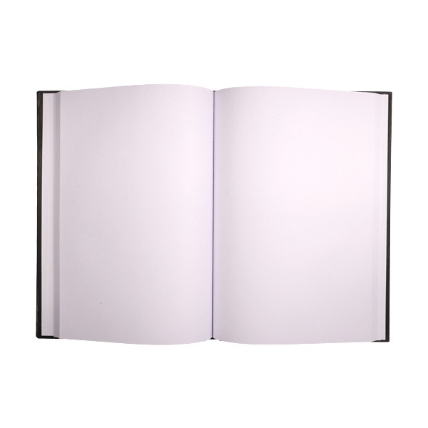 123ink black A4 hardcover sketchbook (80 sheets) K-5584C 301410 - 2