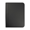 123ink black A4 writing folder with zipper 3630C 302249 - 2