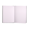 123ink black A5 hardcover sketchbook (80 sheets) K-5585C 301414 - 2