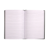 123ink black A5 lined bound book (80 sheets) 301412 123ink black A5 lined bound book (80 sheets) 301412 - 2