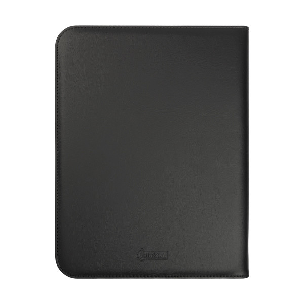 123ink black A5 writing folder with zipper and calculator 3685C 302257 - 3