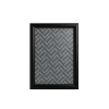 123ink black aluminum A4 snap frame 302581 - 1