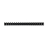 123ink black binding spine, 22mm (50-pack) 303131 - 1