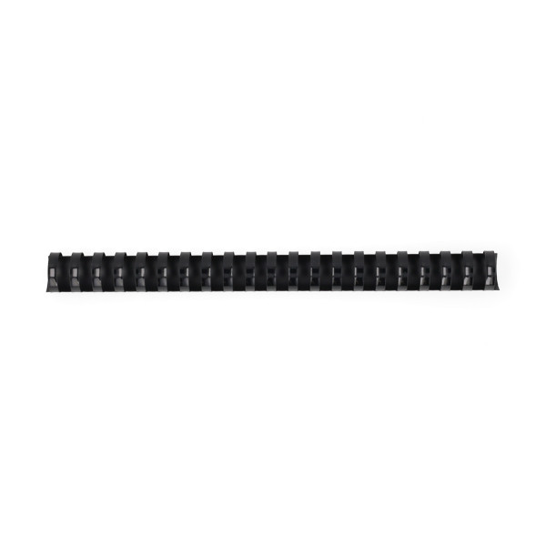123ink black binding spine, 25mm (50-pack) 303133 - 1